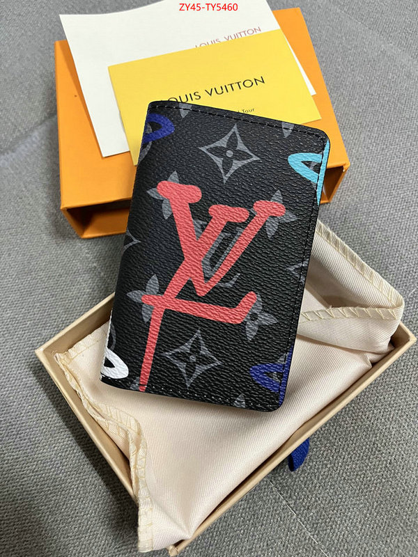 LV Bags(4A)-Wallet shop the best high authentic quality replica ID: TY5460 $: 45USD