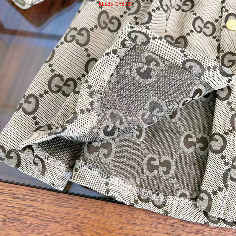 Kids clothing-Gucci what 1:1 replica ID: CY8081 $: 85USD