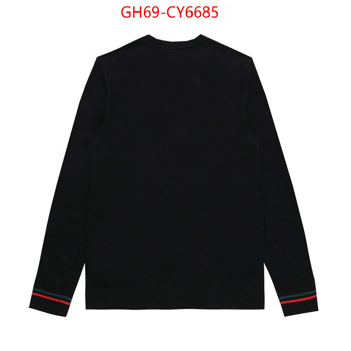 Clothing-Gucci cheap online best designer ID: CY6685 $: 69USD