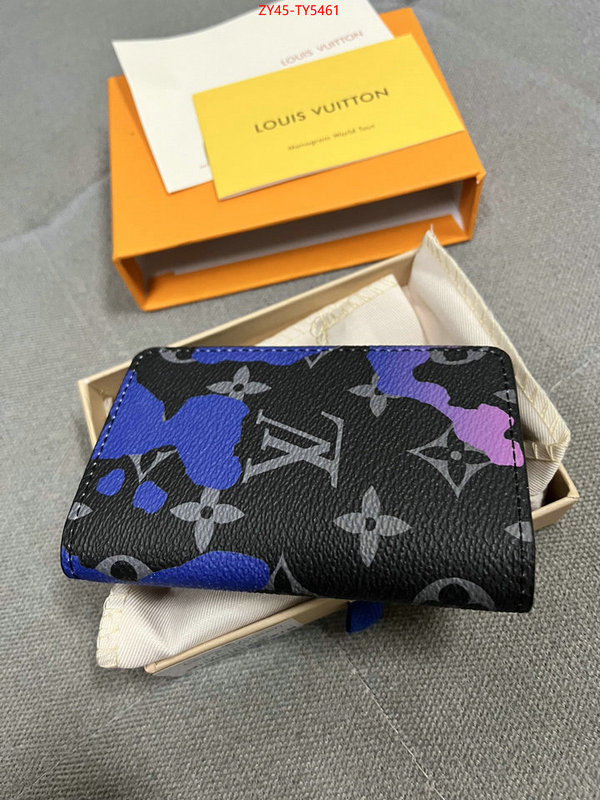 LV Bags(4A)-Wallet 1:1 replica wholesale ID: TY5461 $: 45USD