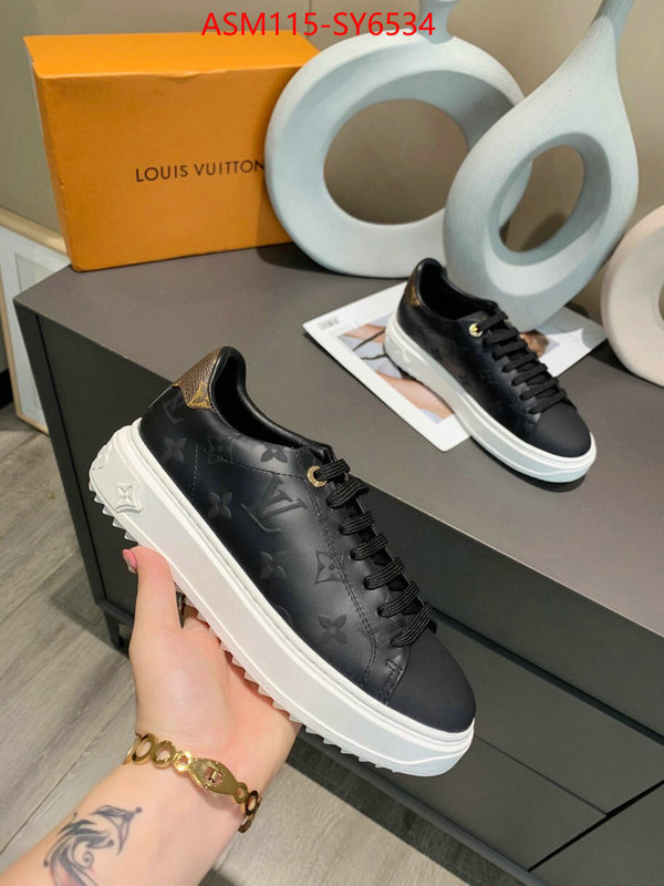 Men Shoes-LV the best quality replica ID: SY6534 $: 115USD