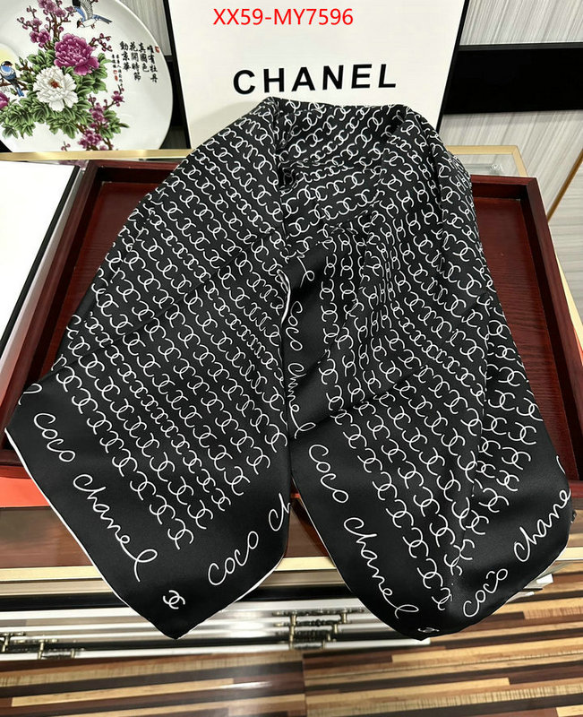 Scarf-Chanel cheap wholesale ID: MY7596 $: 59USD