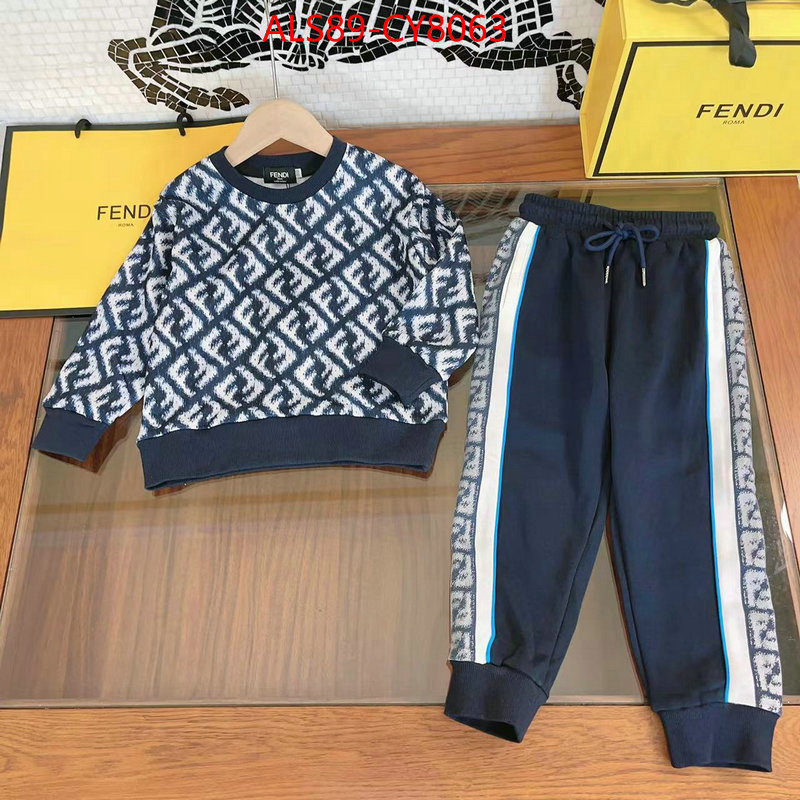 Kids clothing-Fendi luxury cheap ID: CY8063 $: 89USD