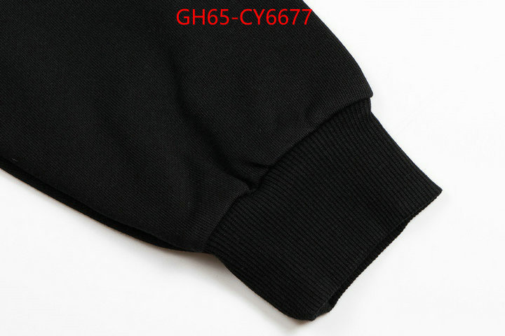 Clothing-Givenchy what best replica sellers ID: CY6677 $: 65USD