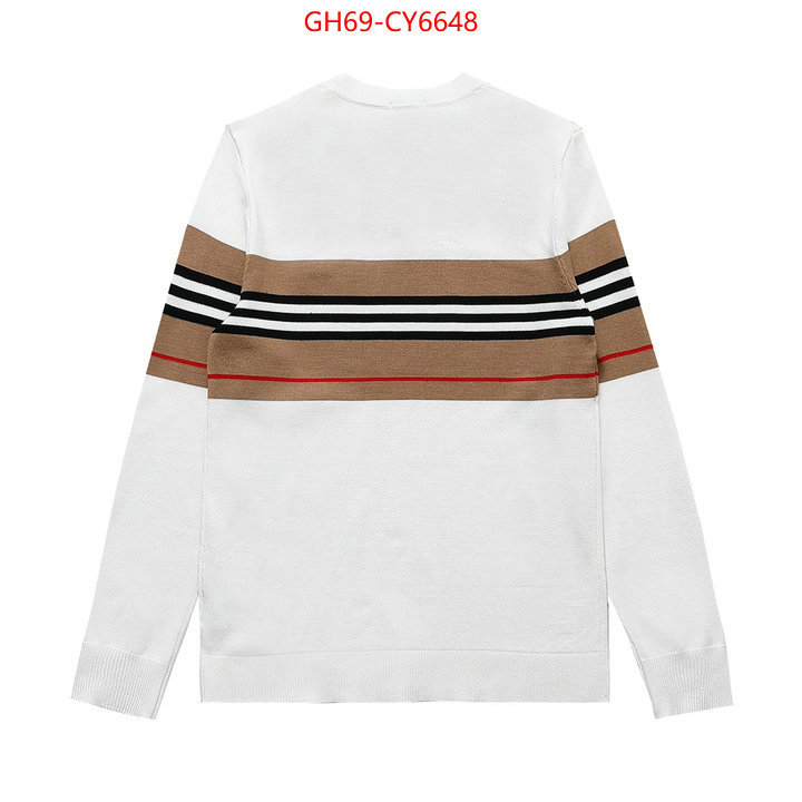 Clothing-Burberry cheap ID: CY6648 $: 69USD