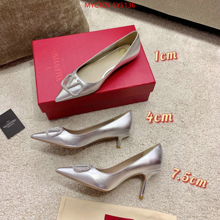 Women Shoes-Valentino best replica new style ID: SY5136 $: 109USD