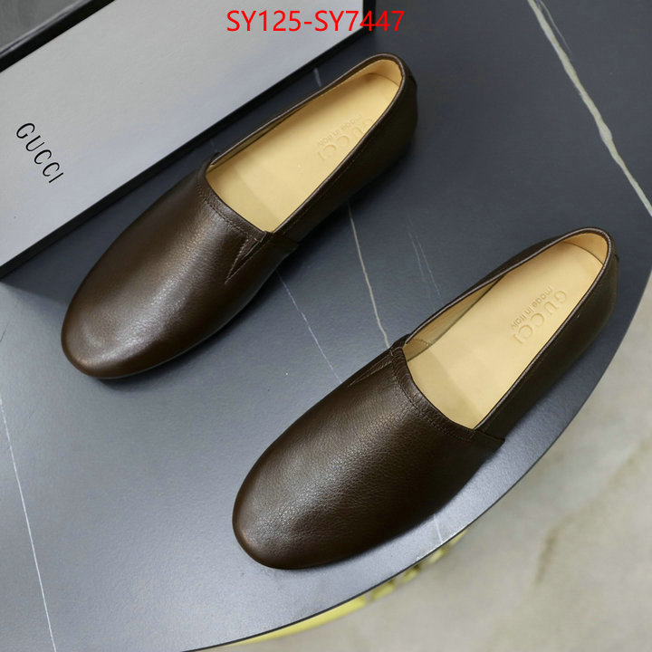 Men Shoes-Gucci where to buy high quality ID: SY7447 $: 125USD