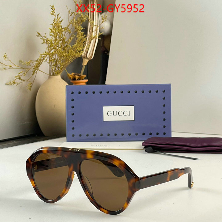 Glasses-Gucci best replica quality ID: GY5952 $: 52USD