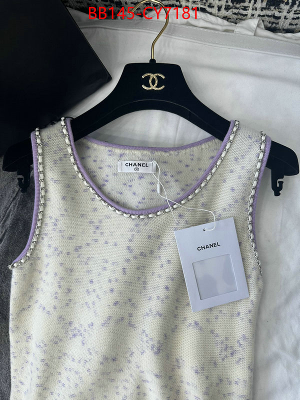 Clothing-Chanel at cheap price ID: CY7181 $: 145USD