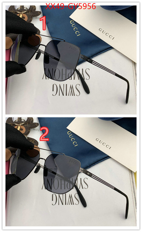 Glasses-Gucci wholesale ID: GY5956 $: 49USD