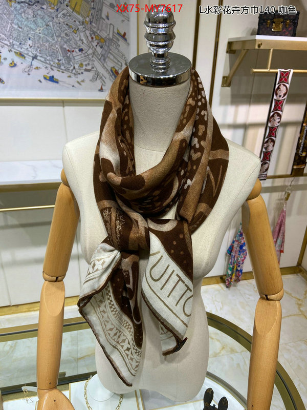 Scarf-LV high quality designer replica ID: MY7617 $: 75USD