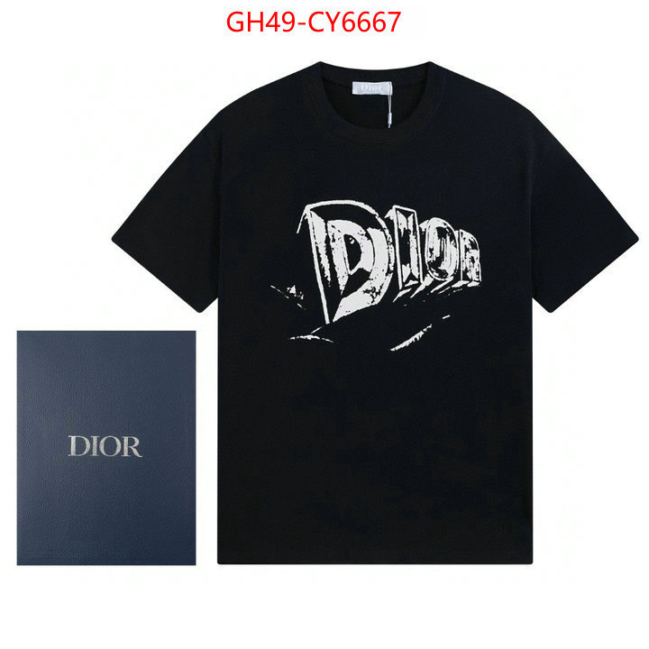 Clothing-Dior luxury cheap ID: CY6667 $: 49USD