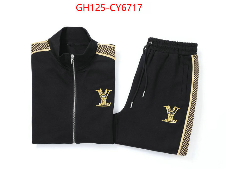 Clothing-LV 2023 perfect replica designer ID: CY6717 $: 125USD