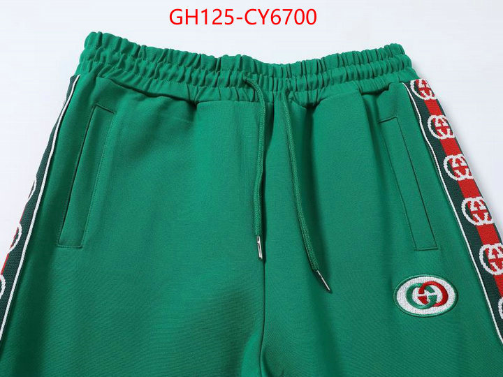 Clothing-Gucci replica best ID: CY6700 $: 125USD