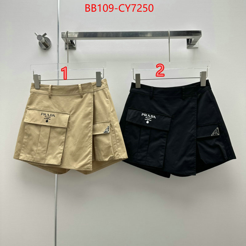 Clothing-Prada designer 1:1 replica ID: CY7250 $: 109USD