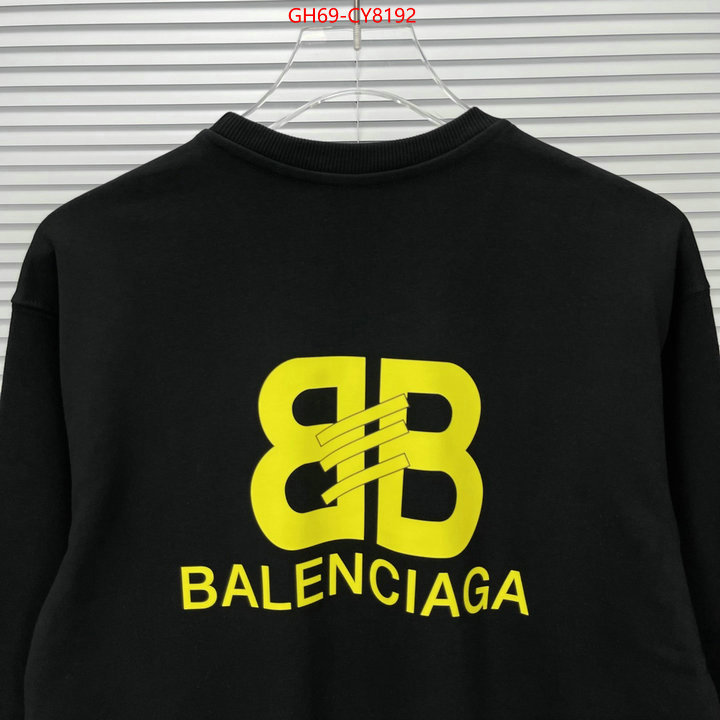 Clothing-Balenciaga high quality happy copy ID: CY8192 $: 69USD