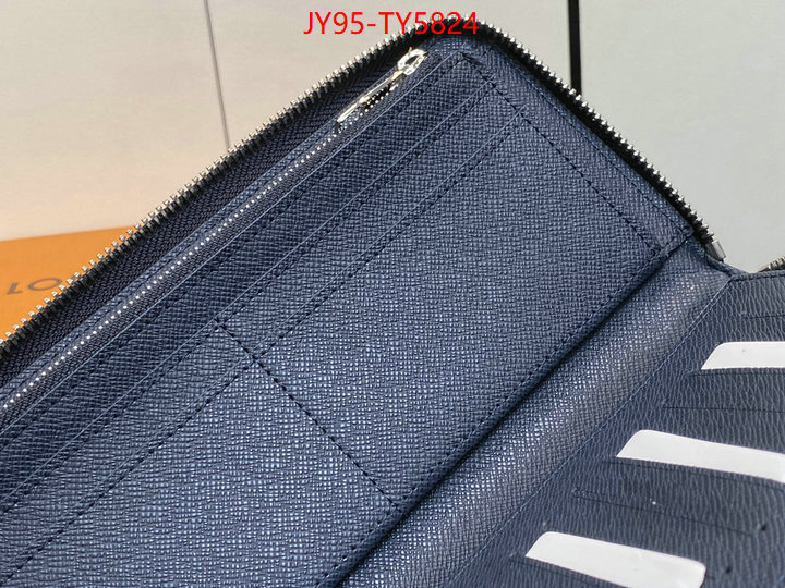 LV Bags(TOP)-Wallet sell online luxury designer ID: TY5824 $: 95USD