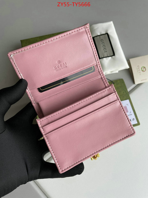 Gucci Bags(4A)-Wallet- the highest quality fake ID: TY5666 $: 55USD