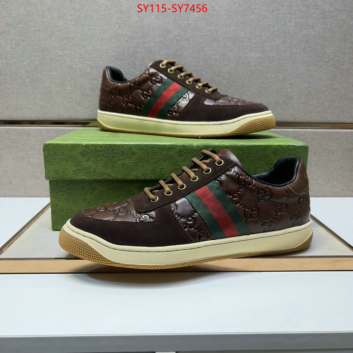 Men Shoes-Gucci high quality 1:1 replica ID: SY7456 $: 115USD