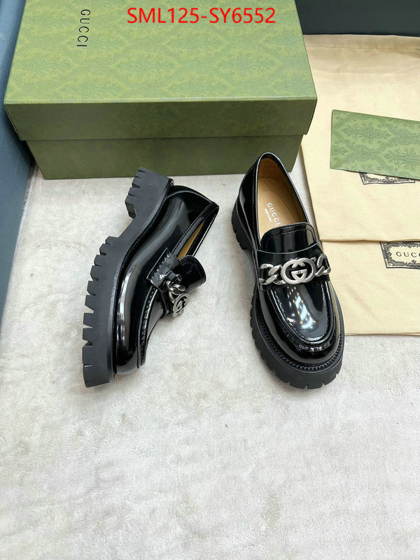 Women Shoes-Gucci where quality designer replica ID: SY6552 $: 125USD