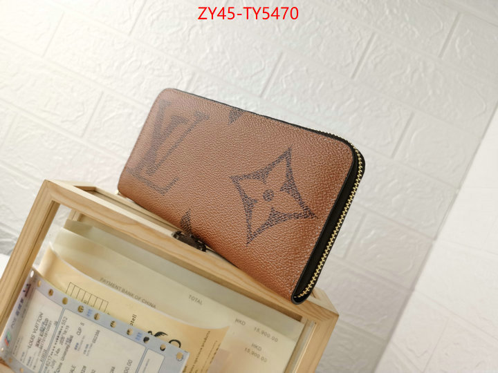 LV Bags(4A)-Wallet the best quality replica ID: TY5470 $: 45USD