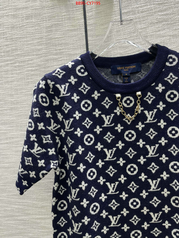 Clothing-LV mirror copy luxury ID: CY7195 $: 95USD