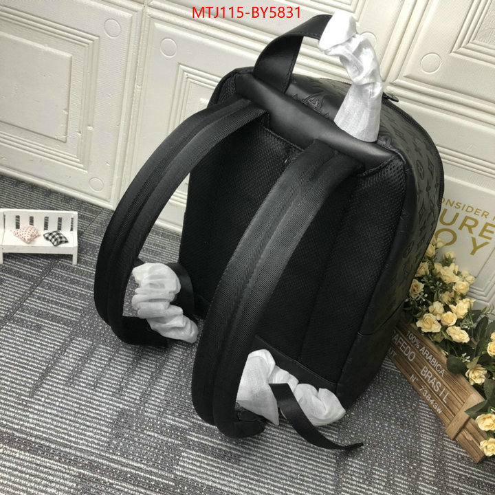 LV Bags(4A)-Backpack- 7 star replica ID: BY5831 $: 115USD