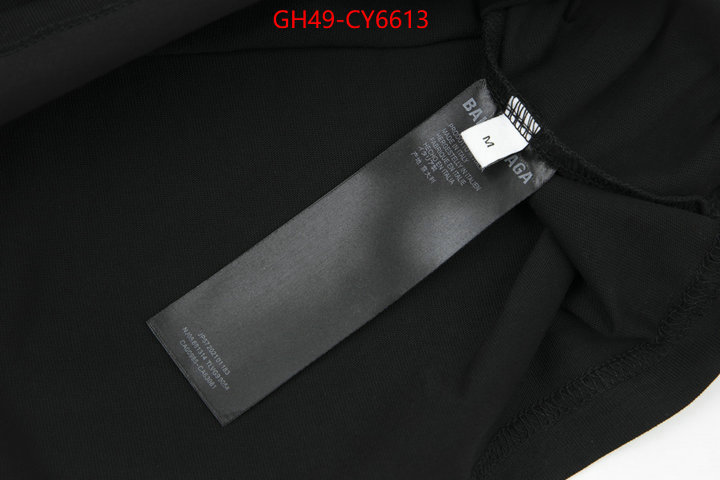 Clothing-Balenciaga high quality happy copy ID: CY6613 $: 49USD