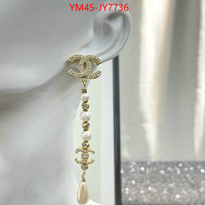 Jewelry-Chanel top quality fake ID: JY7736 $: 45USD