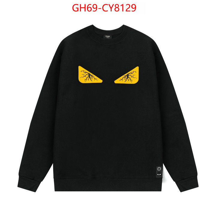 Clothing-Fendi from china 2023 ID: CY8129 $: 69USD