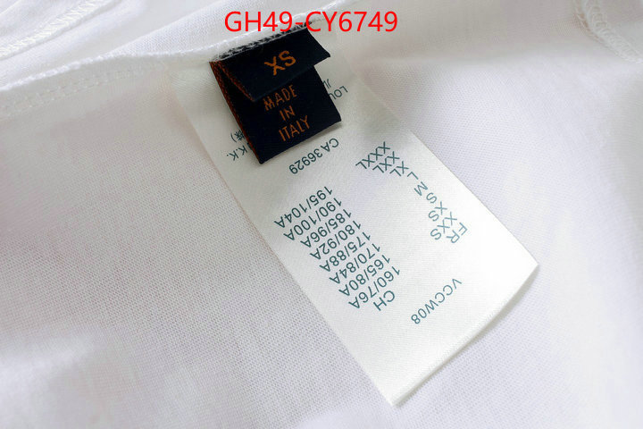 Clothing-LV good quality replica ID: CY6749 $: 49USD