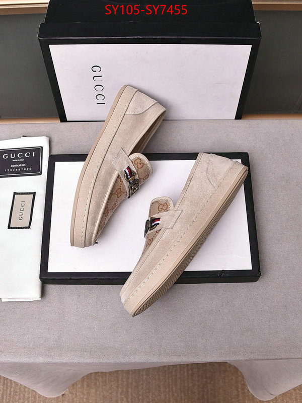 Men Shoes-Gucci high quality designer replica ID: SY7455 $: 105USD