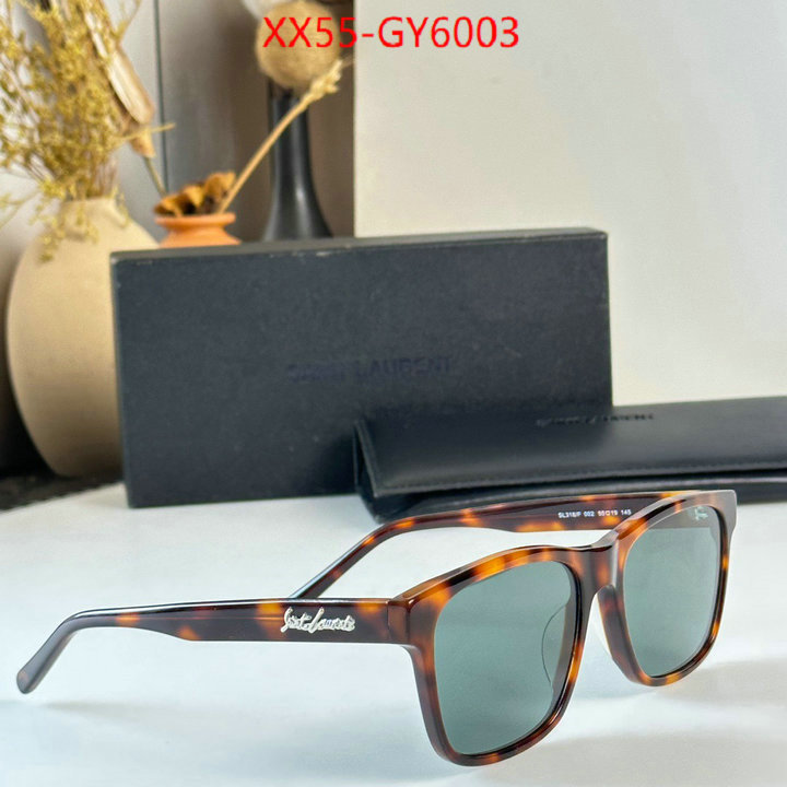 Glasses-YSL quality replica ID: GY6003 $: 55USD