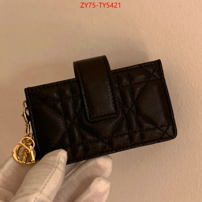 Dior Bags(4A)-Wallet- aaaaa+ replica ID: TY5421 $: 75USD