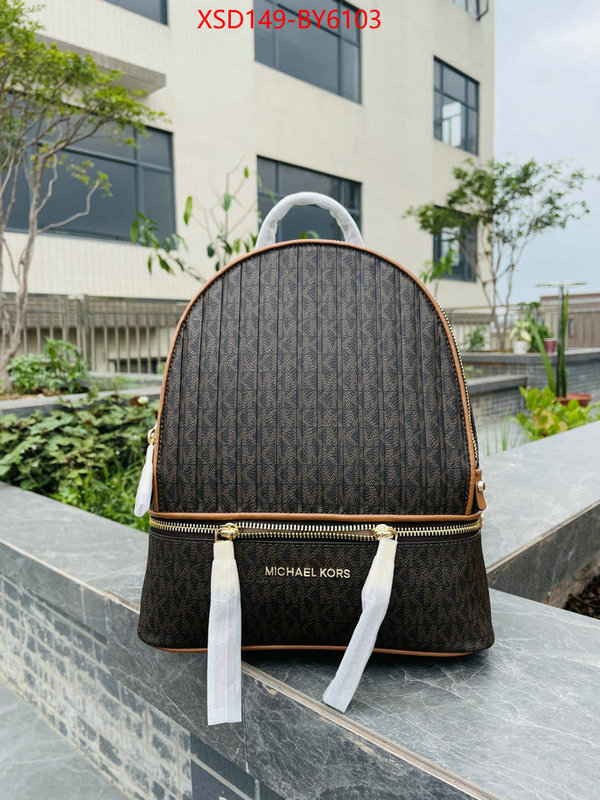 Michael Kors Bags(TOP)-Backpack- found replica ID: BY6103 $: 149USD