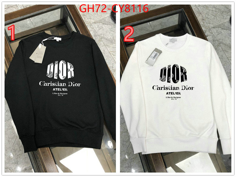 Clothing-Dior the best quality replica ID: CY8116 $: 72USD