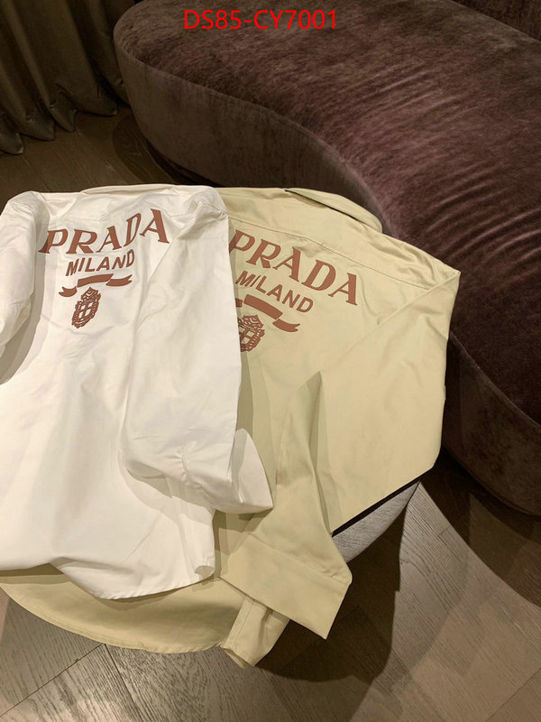 Clothing-Prada replica ID: CY7001 $: 85USD