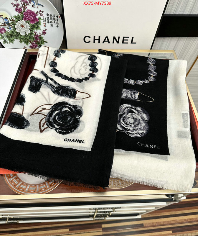 Scarf-Chanel what is top quality replica ID: MY7589 $: 75USD