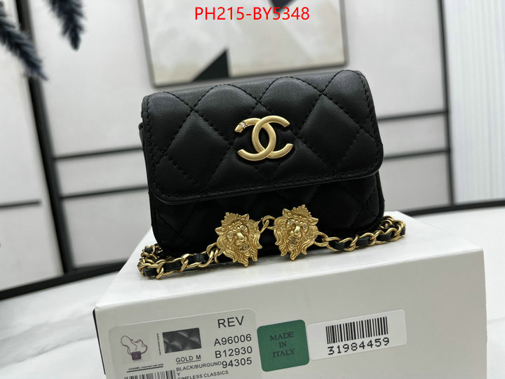 Chanel Bags(TOP)-Diagonal- wholesale sale ID: BY5348 $: 215USD