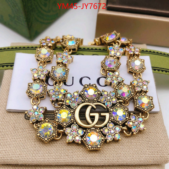 Jewelry-Gucci how to start selling replica ID: JY7672 $: 45USD