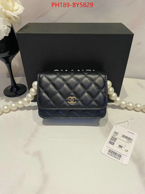 Chanel Bags(TOP)-Diagonal- buy ID: BY5829 $: 189USD