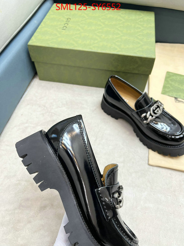 Women Shoes-Gucci where quality designer replica ID: SY6552 $: 125USD