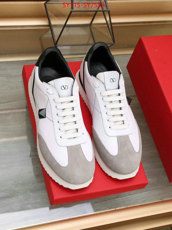 Men Shoes-Valentino replica 1:1 high quality ID: SY7559 $: 115USD