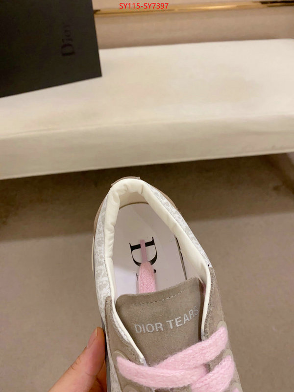 Men shoes-Dior shop designer replica ID: SY7397 $: 115USD