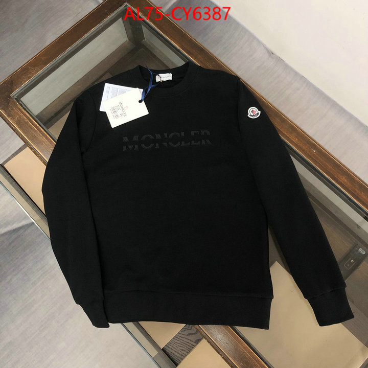 Clothing-Moncler can you buy knockoff ID: CY6387 $: 75USD