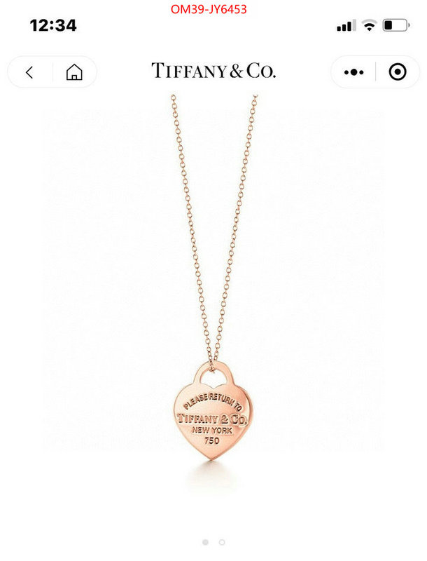 Jewelry-Tiffany where can you buy replica ID: JY6453 $: 39USD