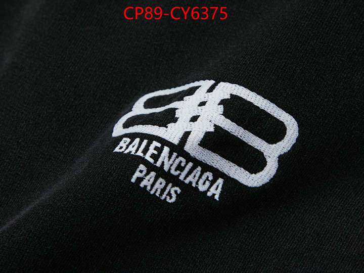 Clothing-Balenciaga sellers online ID: CY6374 $: 89USD