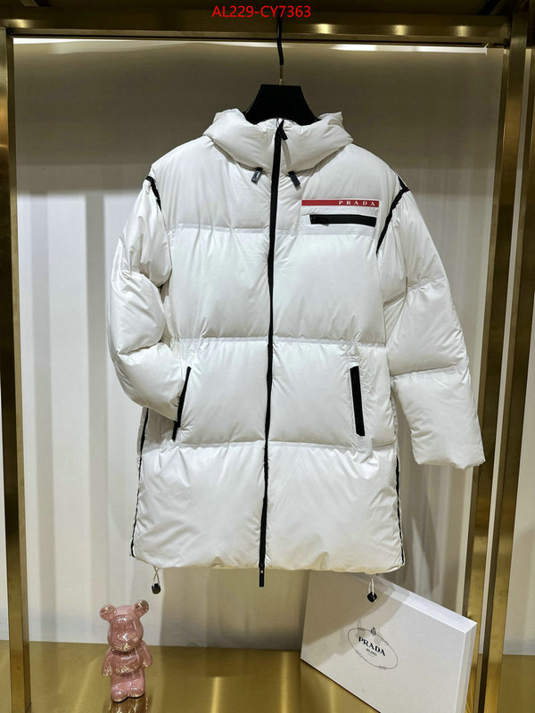 Down jacketMen-Prada high quality replica ID: CY7363 $: 229USD