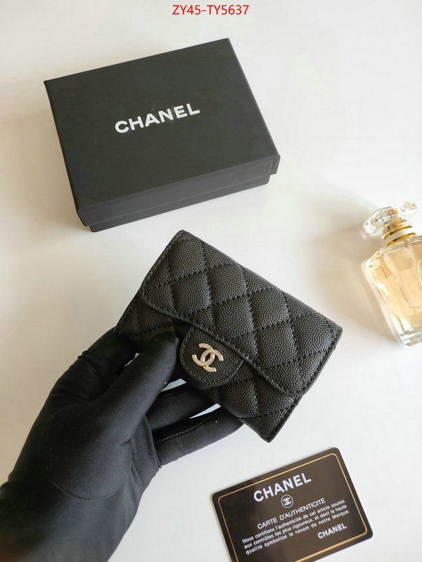 Chanel Bags(4A)-Wallet- new designer replica ID: TY5637 $: 45USD