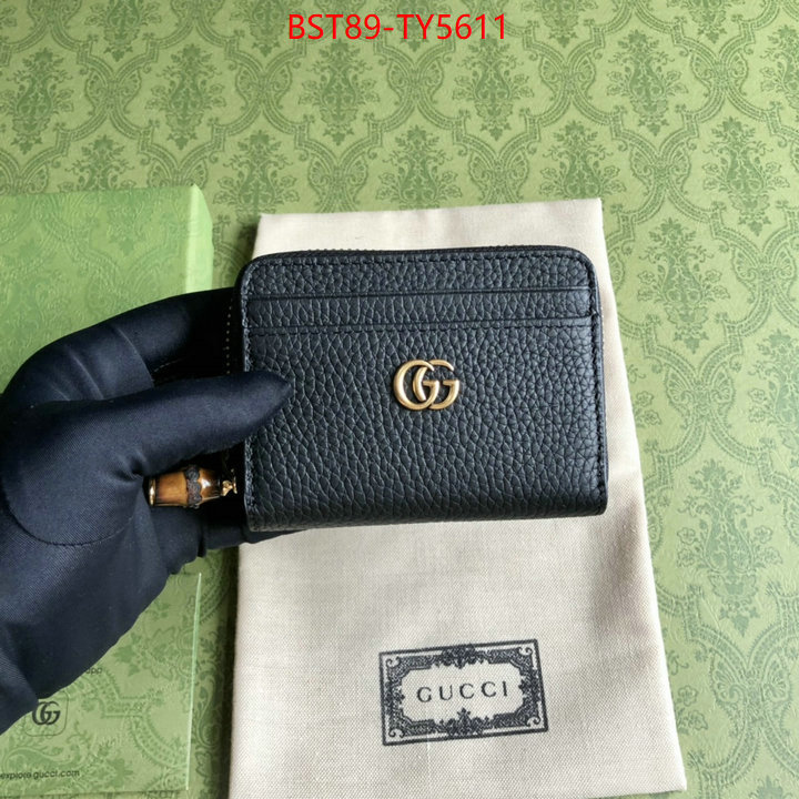 Gucci Bags(TOP)-Wallet- best replica ID: TY5611 $: 89USD